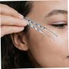 Baluue Meibomian Gland Expressor Metal Eyelid Tweezer for Women Beauty Tools Precision Forceps for Eyelid Gland Blockage Relief and Eye Care the Go view 3