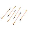 Baluue 6Pcs Double Ended Eyebrow and Eyelash Brushes Angled Brow Makeup Tools Handles Versatile Multi Functional for Precise Application and Easy Cleaning view 1
