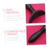 Beaupretty Silicone Eyeshadow Stamp with Black Handles Easy Instant Eye Shadow Application Tool for Glitter Pigments and Powder Reusable Makeup Supply for Quick Delicate view 3