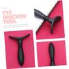 Beaupretty Silicone Eyeshadow Stamp with Black Handles Easy Instant Eye Shadow Application Tool for Glitter Pigments and Powder Reusable Makeup Supply for Quick Delicate view 4