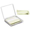 ETHZZLE Green Tea Facial Oil Blotting Paper with Mirror and Puff Portable Oil Absorbing Sheets for Oily Skin Controls Shine and Minimizes Pores Lightweight Face Cleaning Paper for Men and view 1