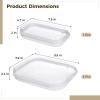 3 Pcs Clear Makeup Cases, Small Hard Pouches with Zippers for Easy Consulting, Ideal for Organizing Cosmetics On The Go view 2