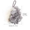 Sponges for Body, Shower Sponge for Body with Gentle Netting, Eco-Friendly Skin Care Bath Sponges for Shower, Deep Cleaning Bathing Body Sponges for Shower with Handle for Women and Men,Gray view 2