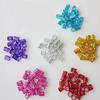 100Pcs Hair Braid Dread Dreadlock Beads Adjustable Cuff Clip 8Mm Clip Metal Tube Lock view 3