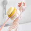 2-in-1 Bath Scrubber & Back Brush, Extra Long Handle, Shower Brush with Bath Balls and Bristles, Exfoliating Shower Ball, Double Sided Bath Brush, Soft Bristles, Wet or Dry (2pcs-A1+B2) view 2