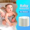 100 PCS Clear Waterproof Ear Covers for Shower  Disposable Swimming Ear Stickers - Ear Shower Caps Protectors for Shower,Swimming, Surfing, Snorkeling & Water Sports 2.7 x 1.7in view 2