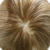 FACE MIRACLE Swiss Lace Front Human Hair Toupee for Men NPU Poly Coated Breathable Invisible Hairline Hand-Tied Real Hair Replacement System Mens Hairpiece 7X10 100% #620#6 Light Brown+20% Gray view 4