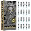 INKONE Tattoo Needles, Tattoo Needles Assorted 20PCS Mixed Size Tattoo Cartridge Needles Round Liner Work Fits Most Tattoo Machines(RL+RM) view 1