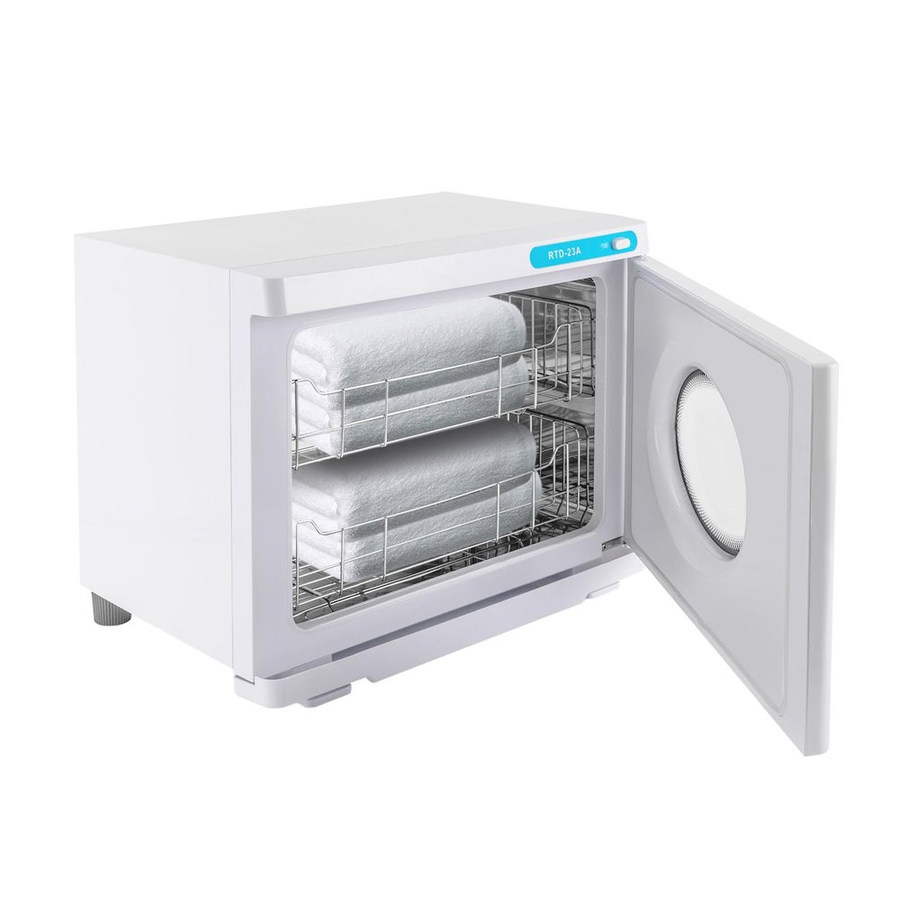 23L Towel Warmer Cabinet Hot Towel Cabinet with UV Disinfection Heats Up Quick for Spa Salon Barber Home Esthetician Gym Hotel Uniform30 Towels