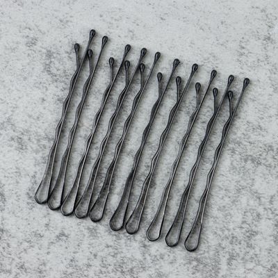 108PCS 2Inches Hair Pins Kit Secure Hold Bobby Pins Clips for Women Girls and Hairdressing Salon (Black, 3 Pack)