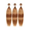 Hydtxc Bundles Human Hair 12 14 16 Inch P27/30 Straight Wave Human Hair Bundles Unprocessed Brazilian Virgin Hair Double Weft Quick Weave for Black Women view 4