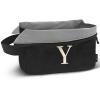 A-Z BAG Lightweight Toiletry Bag, Water-Resistant Personalised Makeup Bags with Embroidery Initial, Birthday Gifts for Women Men (Y, Black) view 1