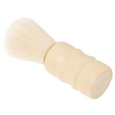 Barber Brush for Men Gentle Bristle Shaving Brush for Easy Grooming and Facial Cleansing for Beard Care and Salon Use Random Handle Color