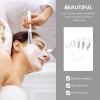 7pcs Makeup Brush Acrylic Handle Facial Mask Eyeliner Eyeshadow Lip Brush Kit for Women Skin-friendly Easy to Clean Non-absorbent Design for Makeup and Crafts view 4