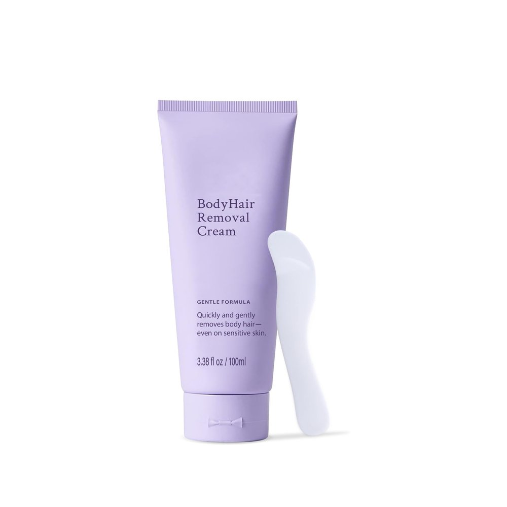 Hair Removal Cream for Women, Painless Depilatory Cream Removes Hair from Legs, Arms, Underarms, Stomach, and Bikini Line with Spatula