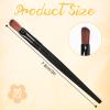 50 Pcs Lip Applicators Disposable, Black Lipstick Lip Gloss Wands Lips Liner Brush Professional Makeup Applicators Kit Portable Eye Shadow Concealer Brushes Beauty Tool Set for Even Application view 4