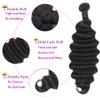 12A Bundles Human Hair Loose Deep Wave Human Hair Bundle 26 Inch Loose Deep Wave Natural Black Color Soft 100% Unprocessed Brazilian Virgin Hair Bundle 1 Bundle 100g view 2