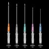 Catheter Needles - Prgislew 5Pcs Catheter Piercing Needles 18G IV Catheter Needles Ear Nose Piercing Needles Hollow Needles for Lip Tongue Belly Navel Nipple Cartilage Piercing Kit view 2