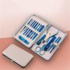 15 Pieces Nail Clipper Sets for Nail Care Tools Storage Kit Beauty Set view 2