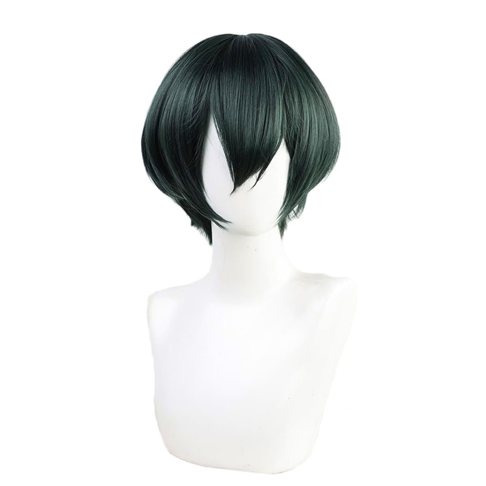 FENNIDICE Shancon JJK Mai Zenin Cosplay Wig Hair Role Play Halloween Costume Party Wigs + Wig Cap