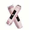Electric Hair Trimmer for Women,2-in-1 Bikini & Body Shaver with LED Screen,Cordless Body Shaver for Trip,Replaceable Lady Facial Razor USB Rechargeable,IPX6 Waterproof&Easy Cleaning, (Pink) view 1