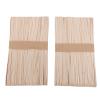 YUYTE 100pcs Wood Wax Sticks Disposable Wax Applicator Sticks for Hair Removal with Smooth Edges Safe Wood Material for Brows Small Areas view 1