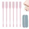 2-in-1 Nasal Hair Cutter, Double Sided Nose Hair Knife, Portable Nostril Hair Remover Tool, 360 Rotating Nose Hair Trimmer with Ear Picker for Women Men (Pink, 6 PCS) view 1