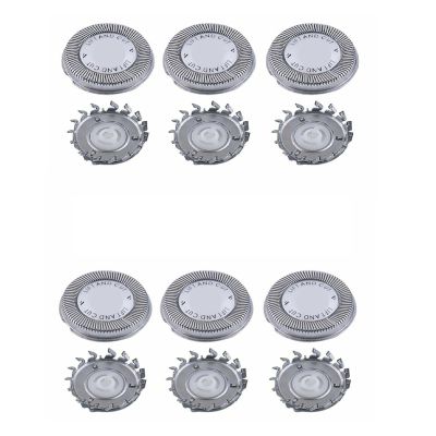 3pcs HQ56 Head Replacement Shaving Heads Compatible For Philips NorelcoHQ3 HQ4 HQ55 HQ6900 HQ46 HQ6996 HQ6970 HQ442 Razor Shaving Blade Razor head(2set)