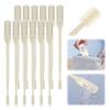 2-in-1 Nasal Hair Cutter, Double Sided Nose Hair Knife, Portable Nostril Hair Remover Tool, 360 Rotating Nose Hair Trimmer with Ear Picker for Women Men (Beige, 12 PCS) view 1