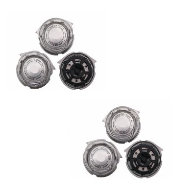 3pc Replacement Shaver HeadCompatible For PhilipsRQ32 RQ310 RQ320 RQ330 RQ350 RQ360 RQ370 RQ11 RQ1150 RQ1160 RQ1180 RQ1131 Razor head(2set)