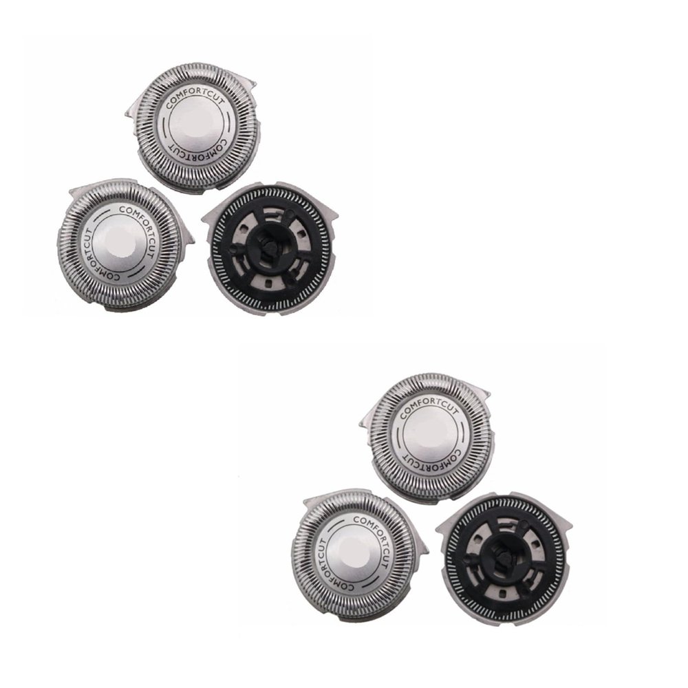 3pc Replacement Shaver HeadCompatible For PhilipsRQ32 RQ310 RQ320 RQ330 RQ350 RQ360 RQ370 RQ11 RQ1150 RQ1160 RQ1180 RQ1131 Razor head(2set)