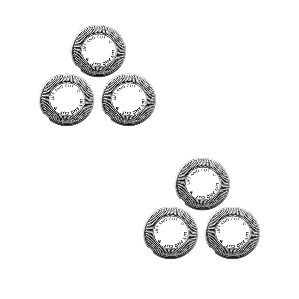3pcs Replacement Shaver HeadCompatible For Philips NorelcoHQ3 HQ56 HQ55 HQ442 HQ300 HQ916 HQ5426 HQ5430 HQ5625 Razor Blade Double Knife Razor head(2set)
