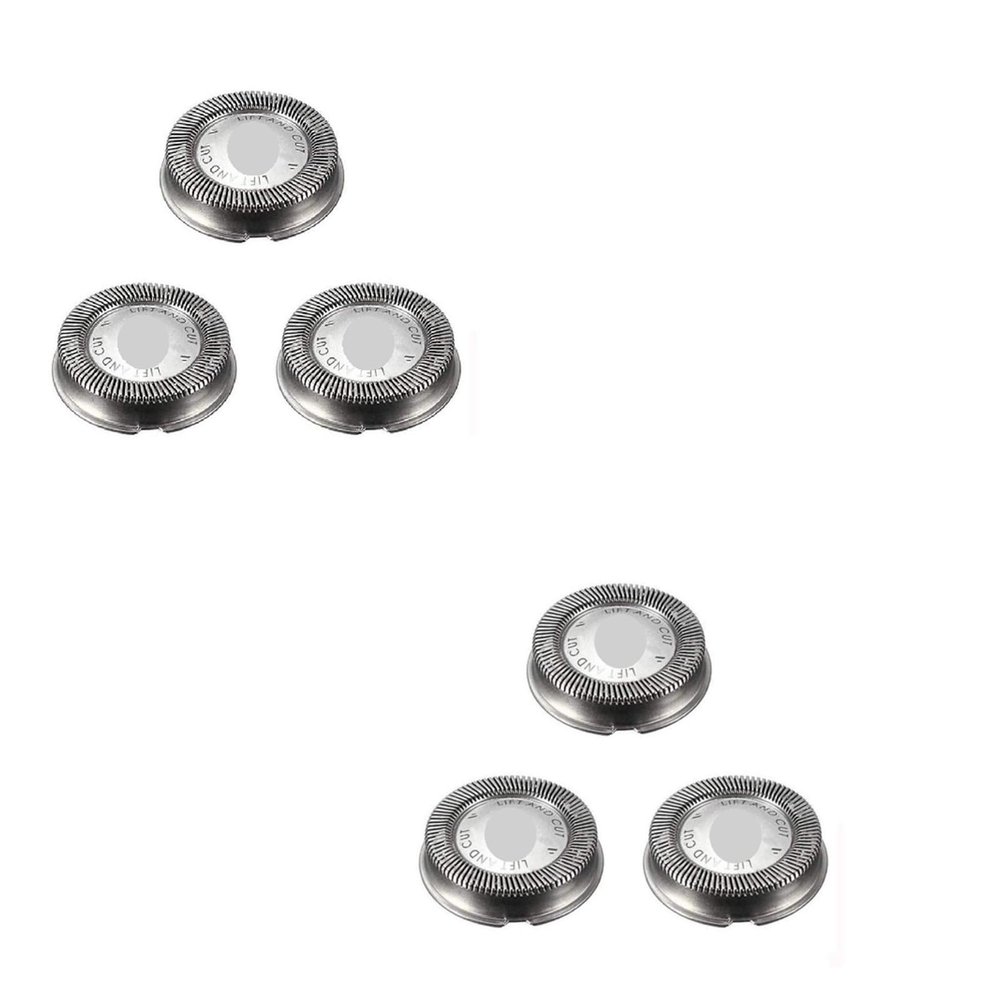 3 Pcs Replacement Shaver HeadCompatible For Philips NorelcoHQ3 HQ4 HQ55 HQ56 HQ6900 HQ6868 HQ5812 HQ6874 Razor Blade Razor head(2set)