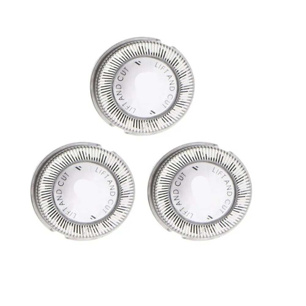 3pcs Replacement head razor bladeCompatible for Philipsshaver HQ3 HQ4 HQ54 hq56 hq46 HQ442 HQ300 HQ916 HQ6900 HQ6970 HQ6990 Razor Blade Razor head(1set)