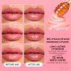 9 PCS Bee Lip Balm Honey Pot,Strawberry,Watermelon,Apple Lime,Cherry,Mint,Grapes,Coconut&Peach Flavors Honey Lip Overnight Lip Balm Bulk,Moisturizing Lip Mask &Preventing Dry,Cracked Lips view 2