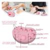 Eyelash Perming Palette  Silicone Lash Lift Tool Tray with Multiple Grooves & Holes for Lash Lift Glue, Perm Lotion, Tint, Brow Lamination & Eyelash Extension Supplies (Pink) view 2
