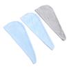 Didiseaon 3pcs Microfiber Hair Wrap Towels for Women Soft Absorbent Coral Fleece Fast Drying Hair Turban Caps for Shower Gym Travel view 1
