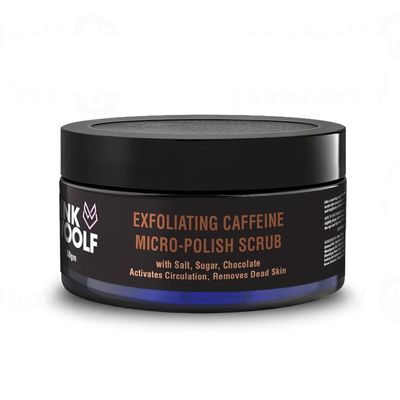 Body Scrub | Exfoliating Caffeine Micro Polish Chocolate Scrub | Activates Circulation, Removes Dead Skin & Moisturizes Your Skin | 50g (Pack Of 1)