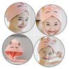 Baluue Quick Dry Hair Drying Towel Hat with Ultra Absorbent Soft for Bathing and Makeup Thickened Water Absorbing Cap view 4