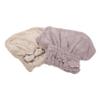Baluue 2pcs Coral Fleece Hair Drying Hats for Women Soft Absorbent Bathing Caps Quick Dry Hair Towels Reducing Frizz and Heat Damage view 1