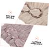 Beaupretty 2pcs Coral Fleece Hair Drying Caps for Women Fast Absorbent Bath Towels with Cute Cartoon Design Hair Wraps and Khaki Purple view 2
