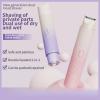 Bikini Trimmer for Women - Painless Electric Razors for Silk Skin,Cordless Body Shaver for Trip,Replaceable Lady Facial Razor, IPX7 Waterproof&Easy Cleaning, USB Charge Dock (Purple) view 2