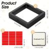 30 Pcs Press on Nail Box Packaging with Display Cards & Adhesive Tapes, Press on Boxes for Nails Packaging Storage Organizer Case for Artificial Nails Salon Business Display (Black) view 2