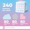 PatchRx Pimple Patches for Face - Cute (Hearts, Clouds, Pink and Blue) - Zit Star Sticker (240 Pack) view 2