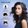 B.O.T.A.N.I.C H.earth Rosemary Hair Oil with Biotin, Jojoba & Castor Oils, Cold-Pressed, Non-Greasy, 150 ml view 3