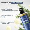 B.O.T.A.N.I.C H.earth Rosemary Hair Oil with Biotin, Jojoba & Castor Oils, Cold-Pressed, Non-Greasy, 150 ml view 4