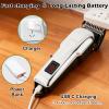 4 Pack Hair Clippers for Men Cordless Clippers for Hair Cutting Rechargeable Beard Hair Trimmer LED Display Stocking Stuffers for Men view 2