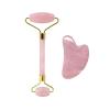 BMXIAJW Rose Quartz Face Jade Roller Massagers Guasha Set Gua Sha Tools Natural Stone Gouache Scraper for Massage Beauty Tool(Type 10) view 1