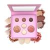 Color Nymph Face Makeup Palette, All-in-one Baked Palettes Travel-Friendly Includes Blush, 3 Highlighters and 3 Eyeshadows - Highly Pigmented, Silky Smooth, Easy to Blend - A view 1