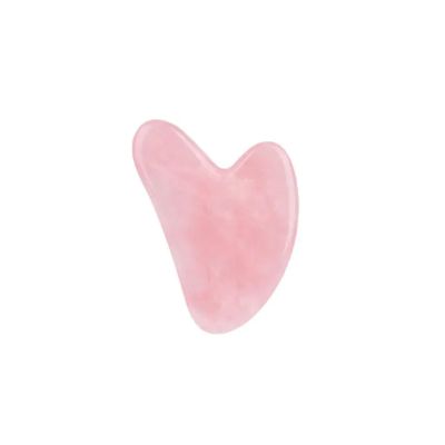 BMXIAJW Rose Quartz Face Jade Roller Massagers Guasha Set Gua Sha Tools Natural Stone Gouache Scraper for Massage Beauty Tool(Type 14)